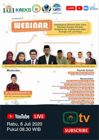 Webinar Pembelajaran Ekonomi Islam dalam Merespon Kampus Merdeka