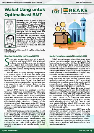 BREAKS XIII: Wakaf Uang untuk Optimalisasi BMT