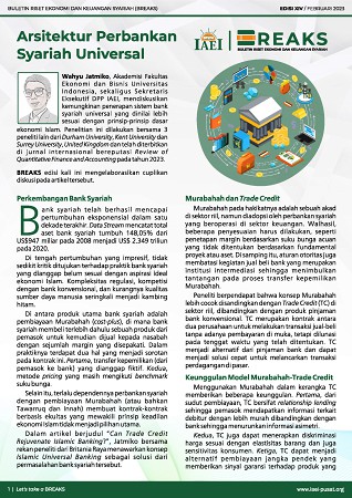 BREAKS XIV: Arsitektur Perbankan Syariah Universal